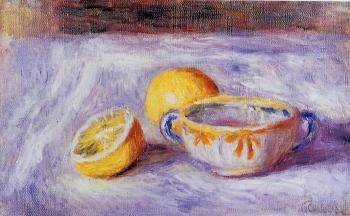 Pierre Auguste Renoir : Still Life with Lemons